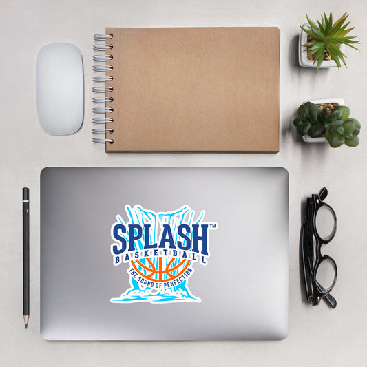 Splash Basketball Waterfall Sticker