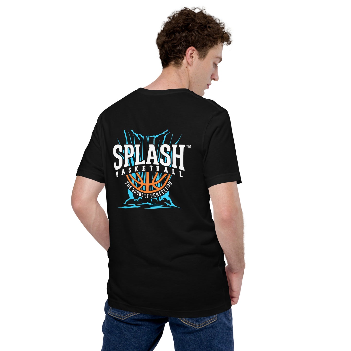 Splash Basketball Waterfall T-shirt