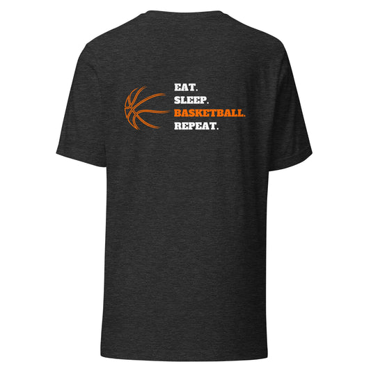 Eat. Sleep. Basketball. Repeat. T-shirt